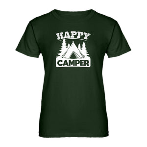 Womens Happy Camper Ladies' T-shirt