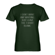 Womens Leave the Tshirt Blank Ladies' T-shirt