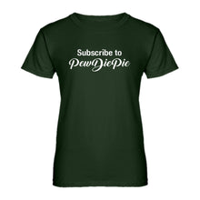 Womens Subscribe to PewDiePie Ladies' T-shirt