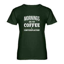 Womens Mornings are for Coffee and Contemplation Ladies' T-shirt