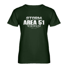 Womens Storm Area 51 They Can't Stop Us All Ladies' T-shirt