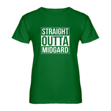 Womens Straight Outta Midgard Ladies' T-shirt