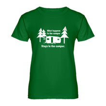 Womens What Happens in the Camper Ladies' T-shirt
