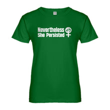 Womens She Persisted Bold Ladies' T-shirt