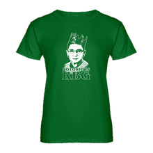 Womens Notorious RBG Ruth Bader Ginsberg Ladies' T-shirt