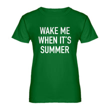 Womens Wake me When its Summer Ladies' T-shirt