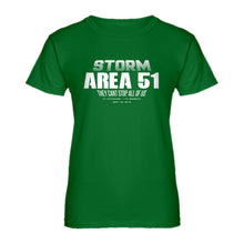 Womens Storm Area 51 They Can't Stop Us All Ladies' T-shirt