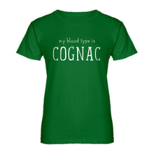 Womens My Blood Type is Cognac Ladies' T-shirt
