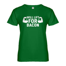 Womens Will Lift for Bacon Ladies' T-shirt