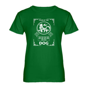 Womens Year of the Dog Ladies' T-shirt