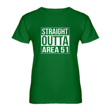 Womens Straight Outta Area 51 Ladies' T-shirt