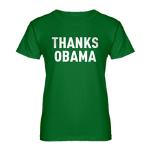 Womens Thanks Obama Ladies' T-shirt