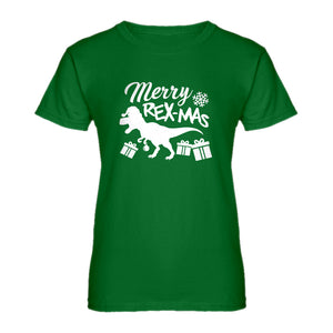 Womens Merry Rex-Mas Ladies' T-shirt