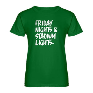 Womens Friday Nights Stadium Lights Ladies' T-shirt