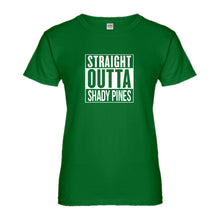Womens Straight Outta Shady Pines Ladies' T-shirt