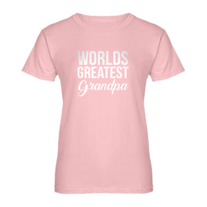 Womens World's Greatest Grandpa Ladies' T-shirt