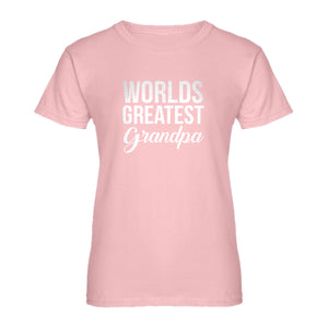 Womens World's Greatest Grandpa Ladies' T-shirt