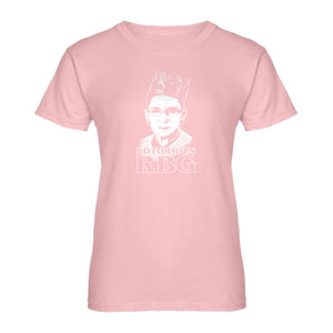 Womens Notorious RBG Ruth Bader Ginsberg Ladies' T-shirt