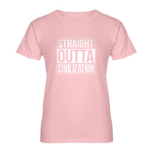 Womens Straight Outta Civilization Ladies' T-shirt