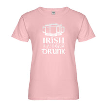 Womens Irish I Were Drunk Ladies' T-shirt