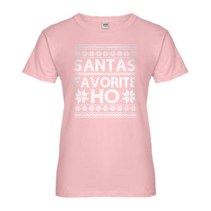 Womens Santas Favorite Ho Ladies' T-shirt