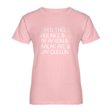 Womens Tim O. Thee & Dee Nice & Ay Ay Ron & Balak Aye & Jay Quellin Ladies' T-shirt
