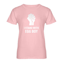 Womens I Stand with Egg Boy Ladies' T-shirt