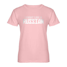 Womens I Fight Like a Russian Ladies' T-shirt