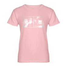 Womens Woman Yelling at Cat Meme Ladies' T-shirt
