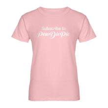 Womens Subscribe to PewDiePie Ladies' T-shirt