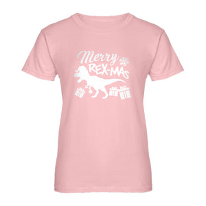 Womens Merry Rex-Mas Ladies' T-shirt