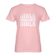 Womens Girls Supporting Girls Ladies' T-shirt