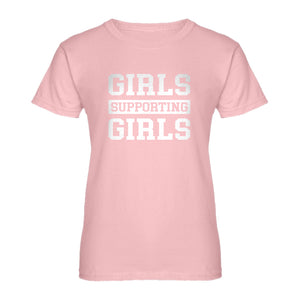 Womens Girls Supporting Girls Ladies' T-shirt