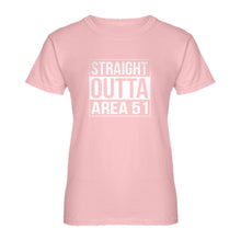 Womens Straight Outta Area 51 Ladies' T-shirt