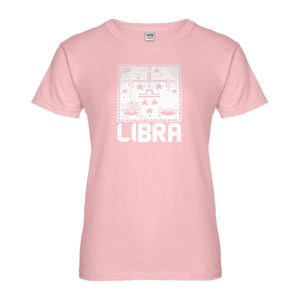 Womens Libra Zodiac Astrology Ladies' T-shirt