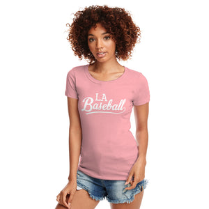 Womens LA Baseball Team Ladies' T-shirt