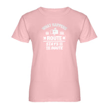 Womens What Happens on the Route Stays on the Route Ladies' T-shirt