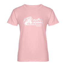 Womens Gone Fishin Ladies' T-shirt