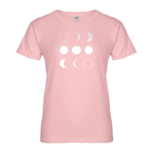 Womens Moon Phases Ladies' T-shirt