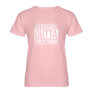 Womens Straight Outta Fawlty Towers Ladies' T-shirt