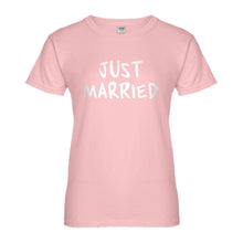 Womens Just Married Ladies' T-shirt