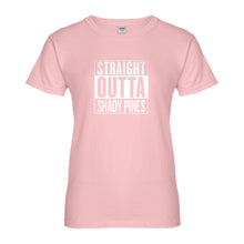 Womens Straight Outta Shady Pines Ladies' T-shirt