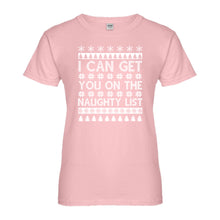 Womens I can get you on the Naughty List Ladies' T-shirt