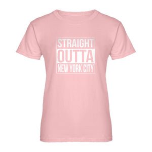Womens Straight Outta New York City Ladies' T-shirt