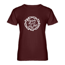 Womens Jesus Drank Wine Ladies' T-shirt