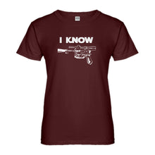 Womens I Know Ladies' T-shirt