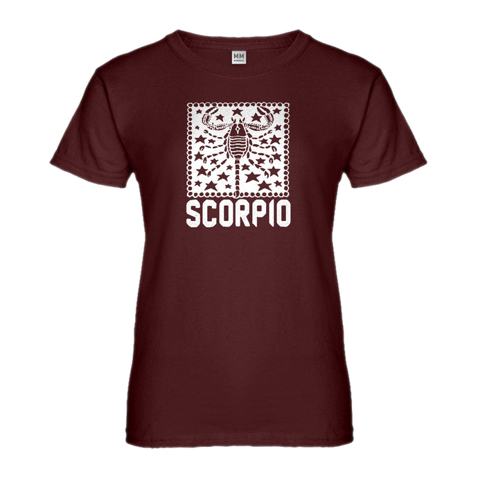 Womens Scorpio Zodiac Astrology Ladies' T-shirt