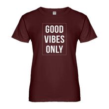 Womens Good Vibes Only Ladies' T-shirt