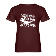 Womens Merry Rex-Mas Ladies' T-shirt