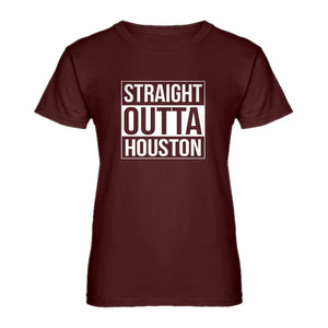 Womens Straight Outta Houston Ladies' T-shirt